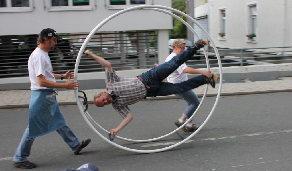 Volkmar Klein im Rhönrad Volkmar Klein im Rhönrad